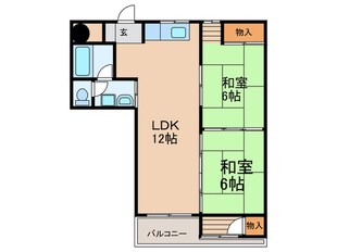 センタ－いずみビルの物件間取画像